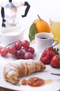 ideale colazione del mattino